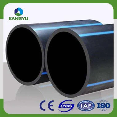 ISO4427 suv ta'minoti Dn160 SDR11 polietilen quvurlari HDPE quvurlari va armaturalari